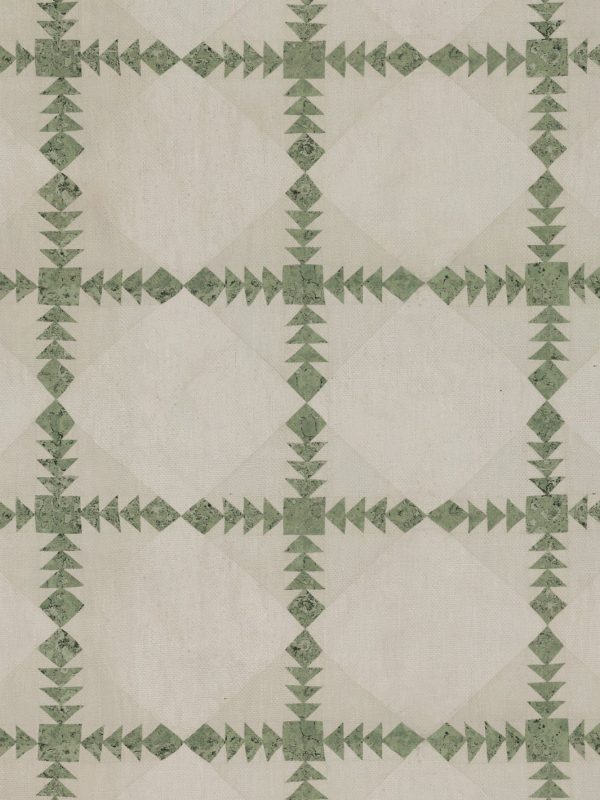 Borden  Linen Fabric by Nathan Turner - Green Supply