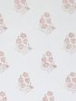 California Poppy  Linen Fabric by Nathan Turner - Pink Online Sale