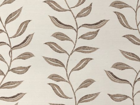 Seneca  Grasscloth Wallpaper by Nathan Turner - Brown Hot on Sale