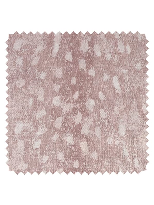 Deer  Linen Fabric by Nathan Turner - Pink Cheap