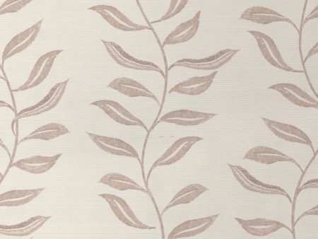 Seneca  Grasscloth Wallpaper by Nathan Turner - Pink Hot on Sale