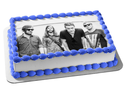 Imagine Dragons Dan Reynolds Daniel Wayne Sermon Ben McKee Daniel Platzman Edible Cake Topper Image ABPID26861 Cheap