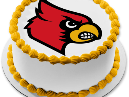 University of Louisville Cardinal Logo NCAA Edible Cake Topper Image ABPID24170 Fashion