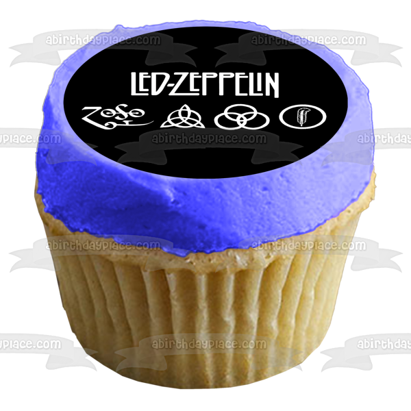 Led Zeppelin Planet Rock Album Cover Edible Cake Topper Image ABPID26853 Online Sale