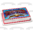 Mighty Morphin 2 Power Rangers Super League Edible Cake Topper Image ABPID25008 Supply