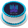 Pentatonix Volume 2 Ptx Blue Background Edible Cake Topper Image ABPID24508 Cheap