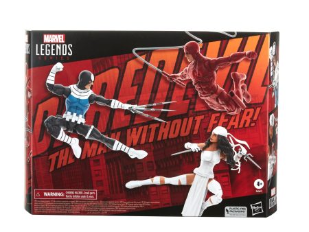 Marvel Legends Series Daredevil, Elektra, and Marvel’s Bullseye Fashion