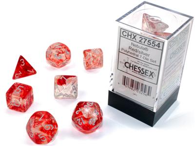 NEBULA® POLYHEDRAL RED SILVER LUMINARY™ 7-DIE SET 27554 Supply