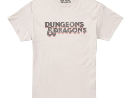 Dungeons & Dragons 70 s Logo Mens T-shirt Supply