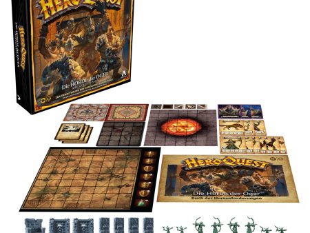 Avalon Hill Heroquest Against the Ogre Horde Quest Pack (German version) For Discount