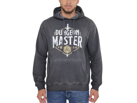 Dungeons & Dragons Dungeon Master Badge Mens Vintage Wash Pullover Hoodie Online now