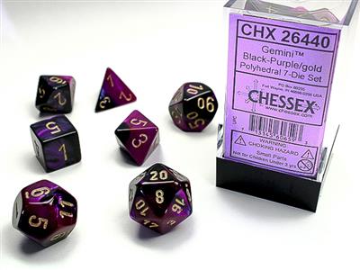 GEMINI® POLYHEDRAL BLACK-PURPLE GOLD 7-DIE SET 26440 Online