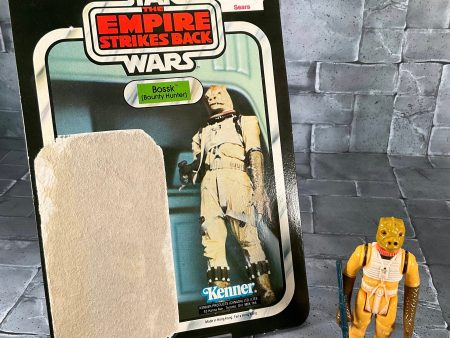 Vintage Kenner Star Wars - Bossk #2 with Unpunched Cardback Supply