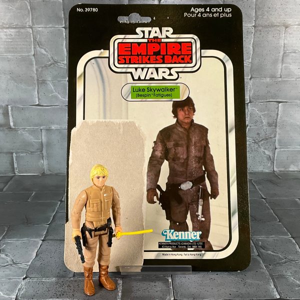 Vintage Kenner Star Wars - Luke Skywalker (Bespin) with Card Supply