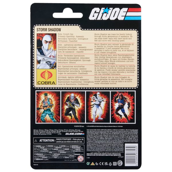 G.I. Joe Classified Series Storm Shadow Action Figure - Presale Online Sale