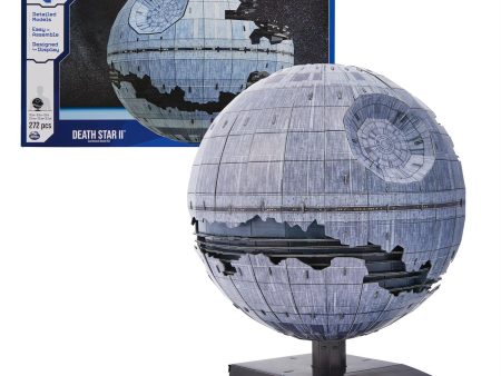 4D BUILD, STAR WARS DELUXE DEATH STAR II CARDSTOCK MODEL KIT For Discount