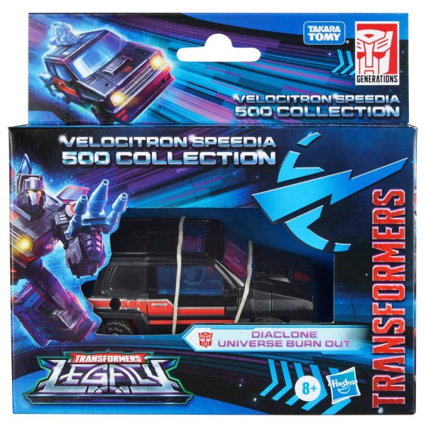 Transformers Legacy Velocitron Speedia 500 Collection Deluxe Diaclone Universe Burn Out Hot on Sale