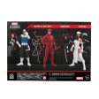 Marvel Legends Series Daredevil, Elektra, and Marvel’s Bullseye Fashion