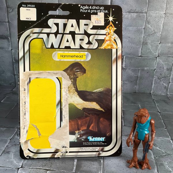 Vintage Kenner Star Wars - Hammerhead with Cardback For Cheap