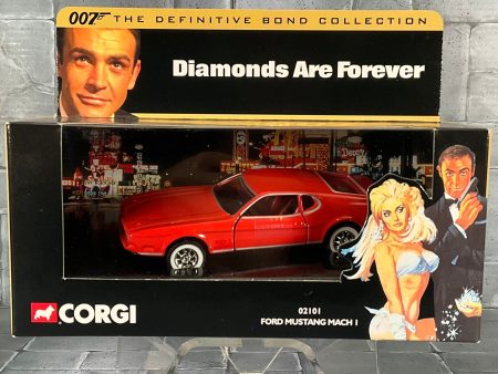 007 James Bond Corgi - Diamonds Are Forever Ford Mustang Mach 1 For Cheap