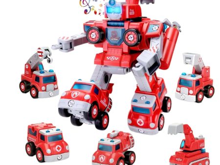 5 in1 FireTruck Toys-For-3-4-5 Best Toys for Kids This Rescue Robot Online