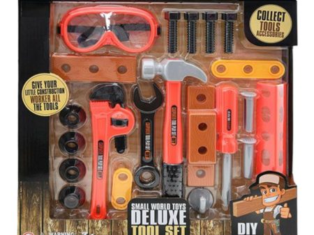 Pretend Deluxe Tool Set 20pc Cheap