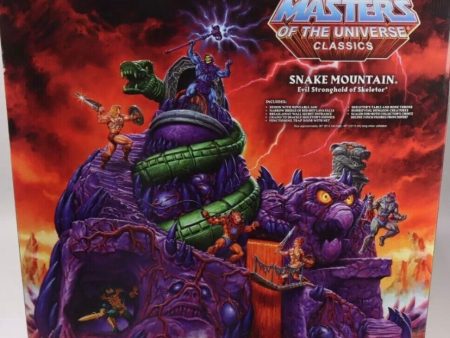 (NON-MINT BOX) S7 Masters of the Universe Snake Mountain Playset For Discount