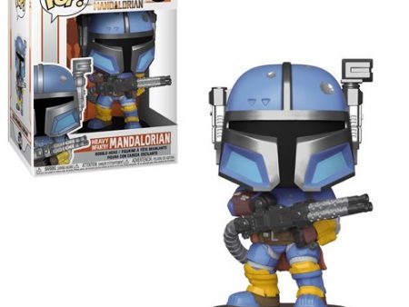 (Limit 1) Star Wars The Mandalorian Heavy Infantry Mandalorian Funko Pop! Vinyl Figure Fashion