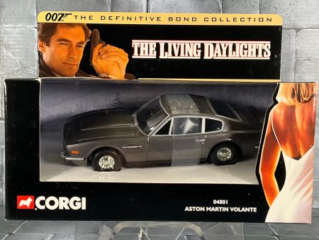 007 James Bond Corgi - The Living Daylights Aston Martin Volante For Cheap