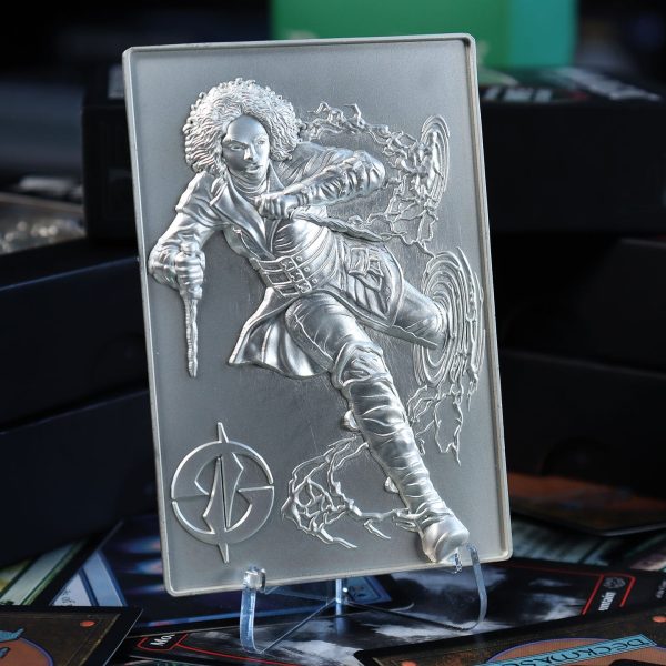 Magic the Gathering Limited Edition .999 Silver Plated Kaya Metal Collectible Online Hot Sale