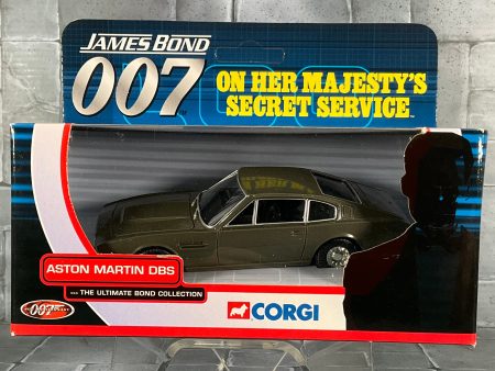 007 James Bond Corgi - Her Majesty’s Secret Service Aston Martin DBS on Sale