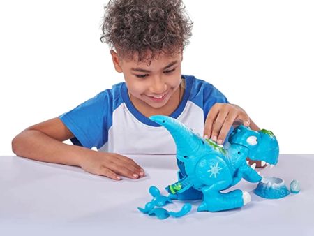 Zuru Smashers Collectables Series 3 Ice Age With T-Rex And Accessories Hot on Sale