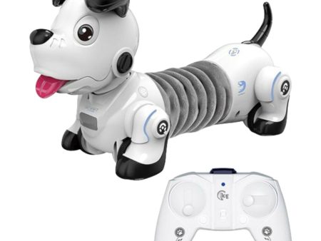 Smart Dachshund Dog Robot Toy For Boys and Girls Toddlers and Kids Gesture Sensing and Body Twisting For Discount