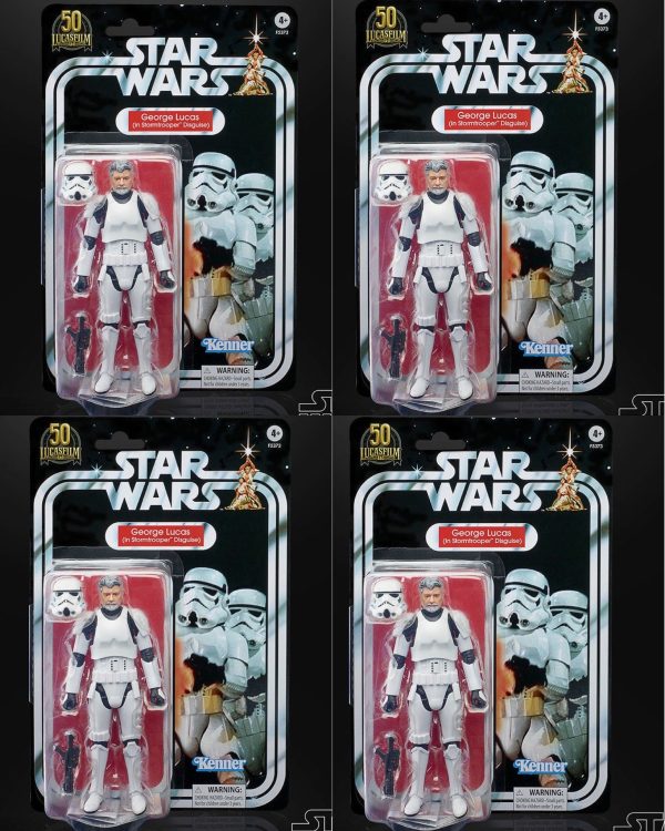 (4 pack) Star Wars Black Series George Lucas 6-Inch Stormtrooper on Sale