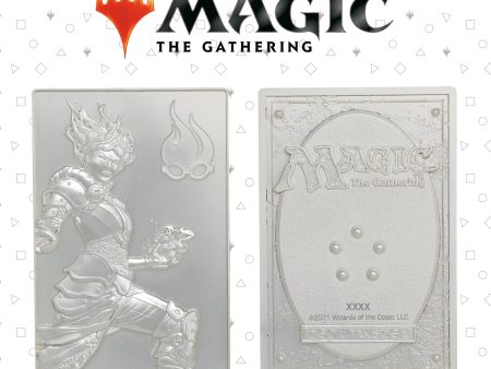 Magic the Gathering Limited Edition .999 Silver Plated Chandra Nalaar Metal Collectible Sale