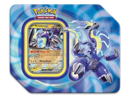 * Pokémon TCG: Paldea Legends Tin (Miraidon ex) on Sale