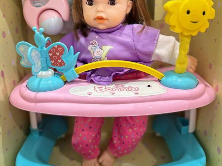 14 Inch Baby Girl Doll Bonnie With Walker Touch Control Operations Online now