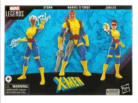 X-Men 60th Marvel Legends 3-Pack (Forge, Storm, and Jubilee) Discount