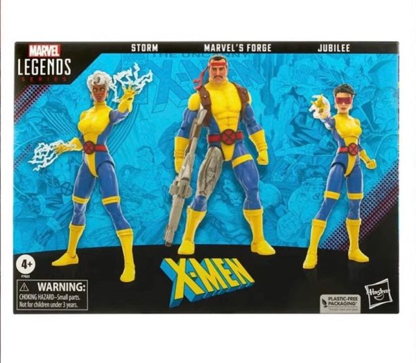 X-Men 60th Marvel Legends 3-Pack (Forge, Storm, and Jubilee) Discount