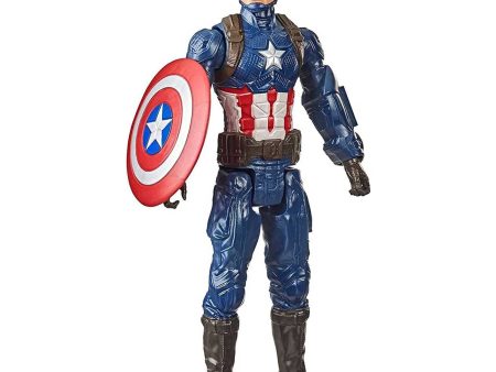 Hasbro - Avengers Personaggo Titan Hero 30cm - Capitan America F13425X0 Hot on Sale