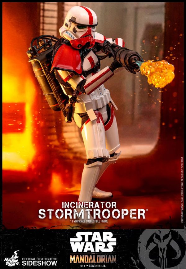 (Dented Box) Hot Toys 1 6 scale Incinerator Storm Trooper Fashion