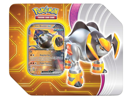 * Pokémon TCG: Paradox Destinies Tin (Iron Boulder ex) For Discount