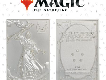 Magic the Gathering Limited Edition .999 Silver Plated Teferi Metal Collectible Online now