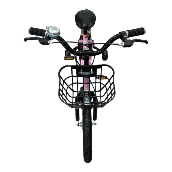 Foldable Bike Bicycle Pink 16 Inch With A Water Bottle And Water Bottle Holder Online now