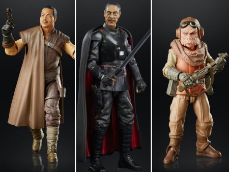 (Bundle) Star Wars Black Series Moff Gideon, Greef Karga, Kuiil (3-Figure set) For Sale