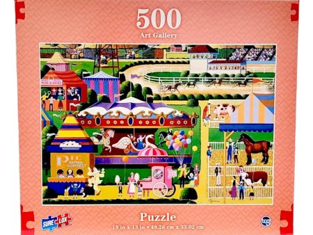 Puzzle 500 PCS Amusment Park For Cheap