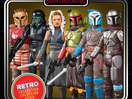 (dented box) Star Wars 3.75  Retro Collection Action Figures Wave 2 (6 figure Set) For Sale