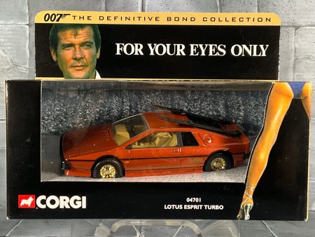 007 James Bond Corgi - For Your Eyes Only Lotus Esprit Turbo Supply