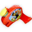 Paw Patrol Soft Foam Disc Shooter Blaster Gun on card on Sale