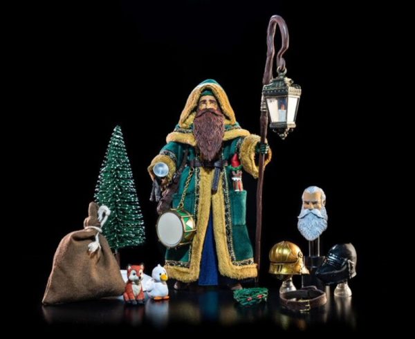 (Dented box) ships Free - Figura Obscura: Father Christmas, Green Robes For Cheap